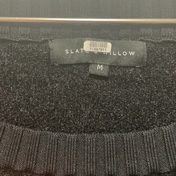 Slate and willow animal print sweater size m - Picture 3 of 5